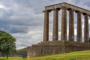 Obraz premium National Monument of Scotland Edinburgh