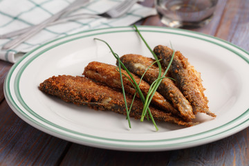 Roasted vendace