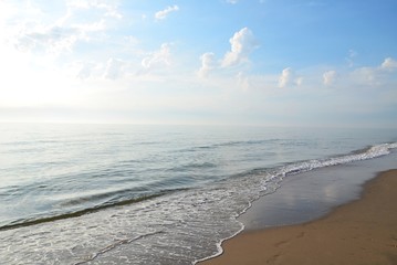 Endlose Weite an der Küste, Insel Rømø, Dänemark