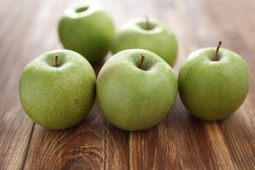 Green apples