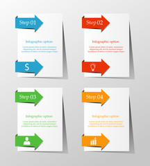 Business infographic template