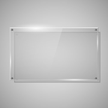 Glass Framework, Vector Illustration