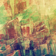 Geometric grunge vintage background. With different color patterns: yellow (beige); brown; blue; green; purple (violet)