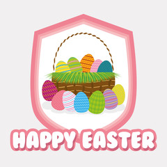 Happy Easter design 