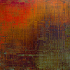 Designed grunge texture or retro background. With different color patterns: brown; red (orange); green; gray; purple (violet)