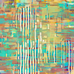 Geometric grunge old background. With different color patterns: yellow (beige); white; red (orange); blue; green; purple (violet) - 102139555