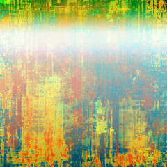 Highly detailed grunge texture or background. With different color patterns: yellow (beige); red (orange); blue; cyan; green