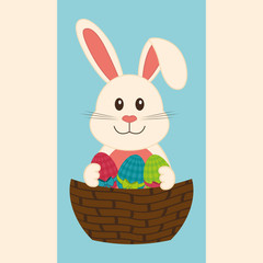 Happy Easter design 