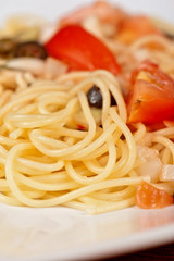Pasta with vegetable