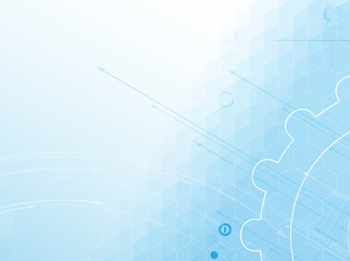 New future technology concept abstract background