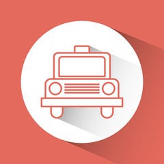 Transportation icon design 