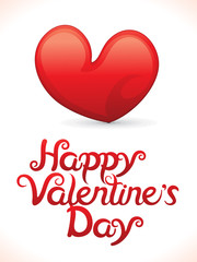 abstract valentine heart background