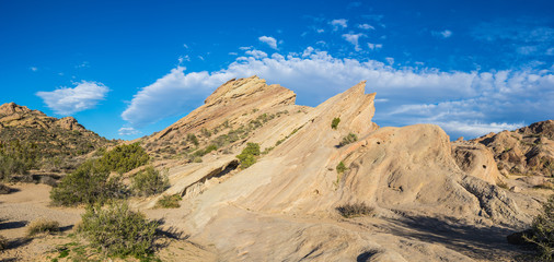 Mojave Desert Rock Formation