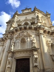 Fototapeta na wymiar Chiesa di S. Matteo - Lecce