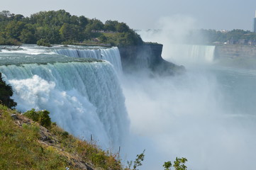 Widok na wodospad Niagara