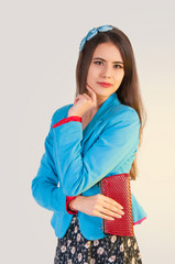 Young stylish woman