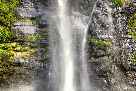 Wli waterfall in the Volta Region in Ghana.