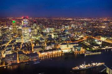 Business office building in London, England