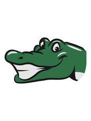 head crocodile funny naughty