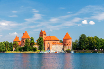 Naklejka na ściany i meble Trakai. Lithuania.
