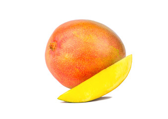 Mango fruit with slice
