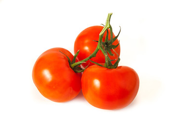 Ripe red tomatoes
