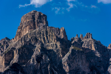 Dolomites Italy - Val Gardena -  Passo Sella