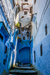 Blue medina of Chechaouen, Morocco - 102158321