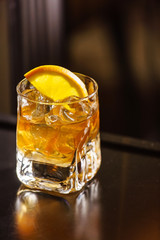 cocktail wiht orange
