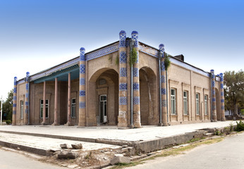 Fototapeta na wymiar Palace of Nurullabay. Khiva, Uzbekistan..