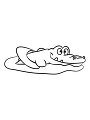 Crocodile sweet funny