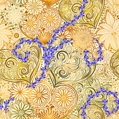 Valentine Day seamless background