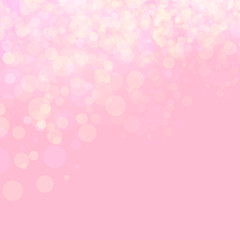 Pink shines wedding love bokeh