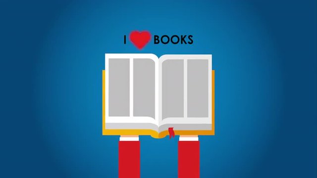 Book icon design, Video Animation