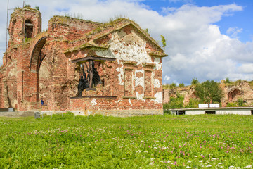 Legendary fortress "Oreshek" Shlisselburg town, Leningrad region, Russia. The fortress is under protection of UNESCO. Historical place for tourists and travelers.
