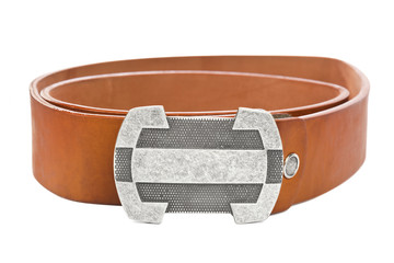 Leather belt