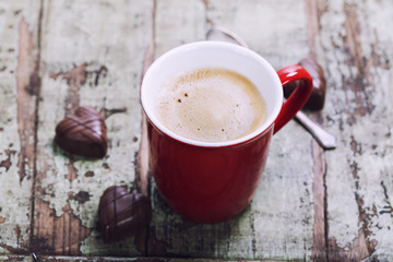Coffee and chocolate