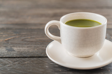 hot matcha