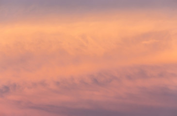 bright sunset sky background