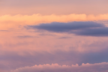 Obraz premium bright sunset sky background