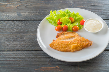 fried fish steak