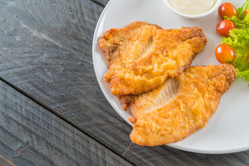fried fish steak