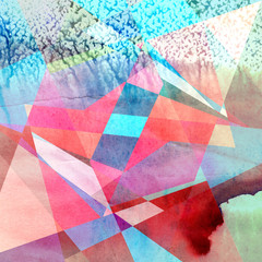 Fototapeta premium abstract watercolor background