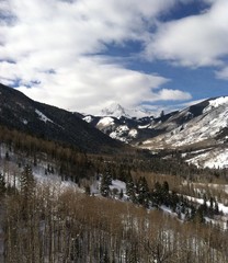 clouds over snowmass