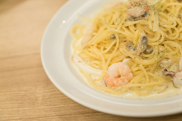 seafood spaghetti