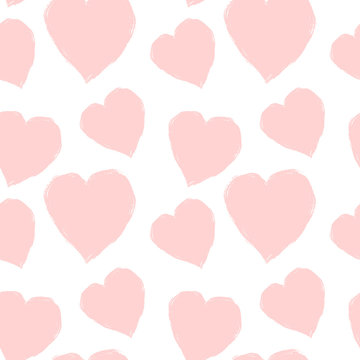 Seamless pattern for Valentines Day 