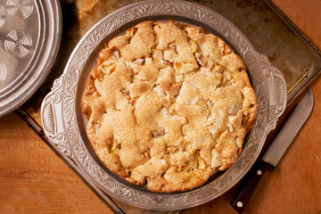 Homemade apple pie 
