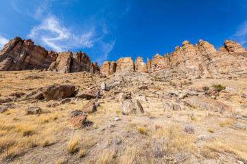 Arch trail, Clarno Unit, John Day Fossil Beds National Monument, Oregon