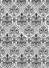 Ornament aus stilisierten Pflanzen