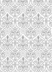 Ornament aus stilisierten Pflanzen